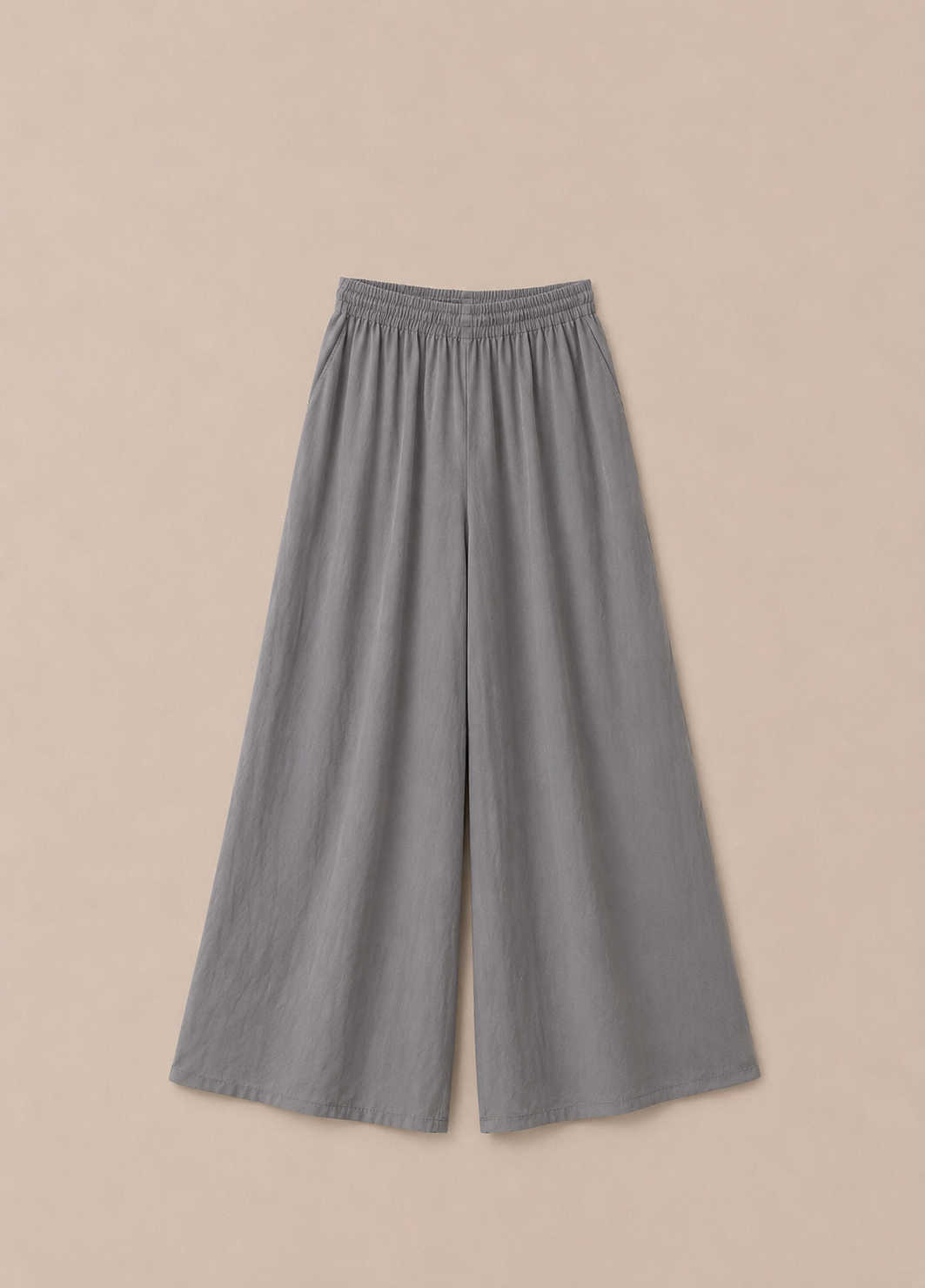 Grey Flared Plazo