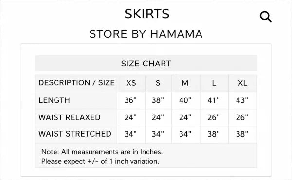 Green Cotton Skirt