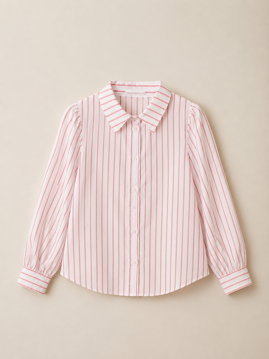 Pink Stripe Button Down