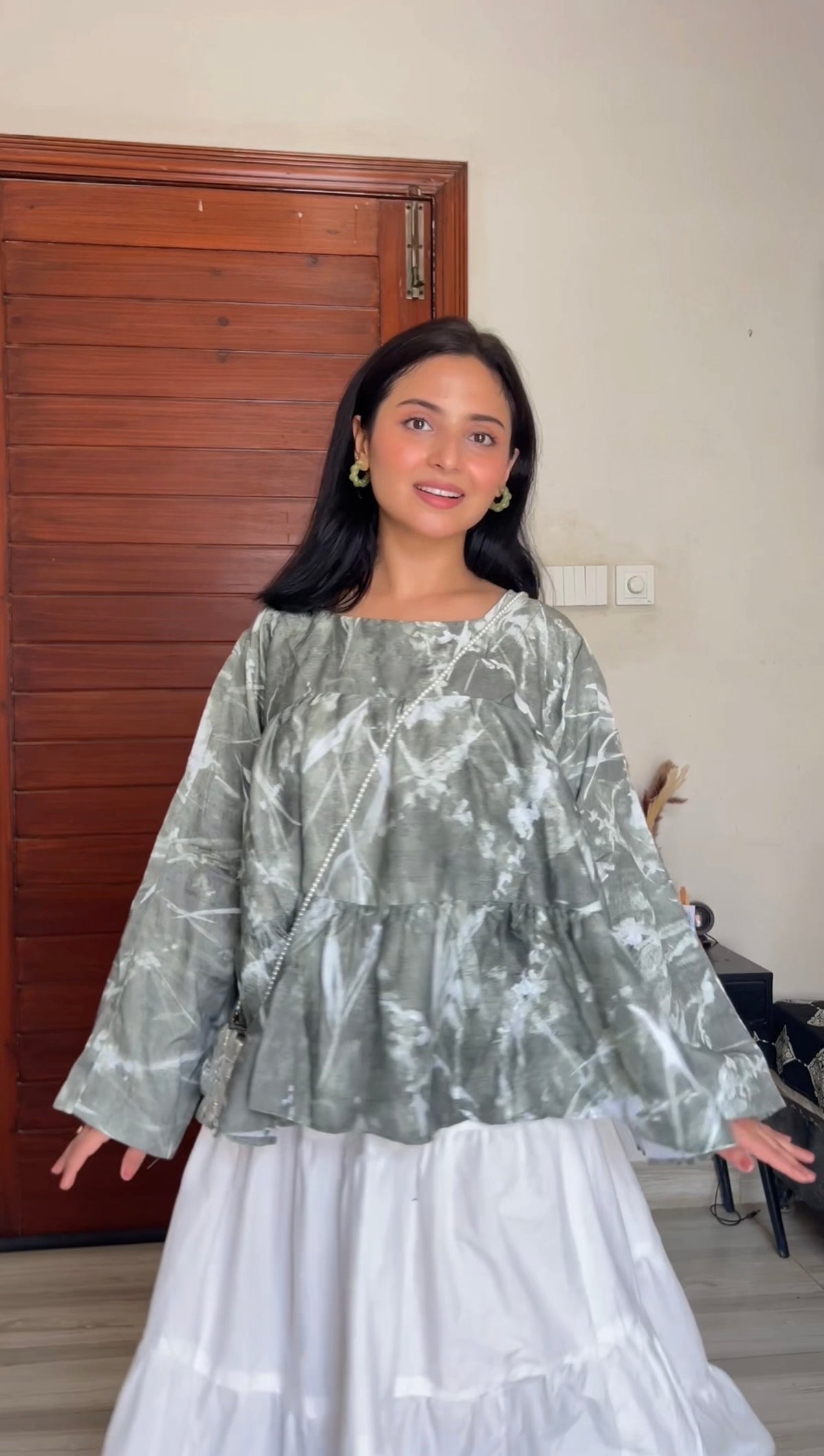 Green Marble Kurti