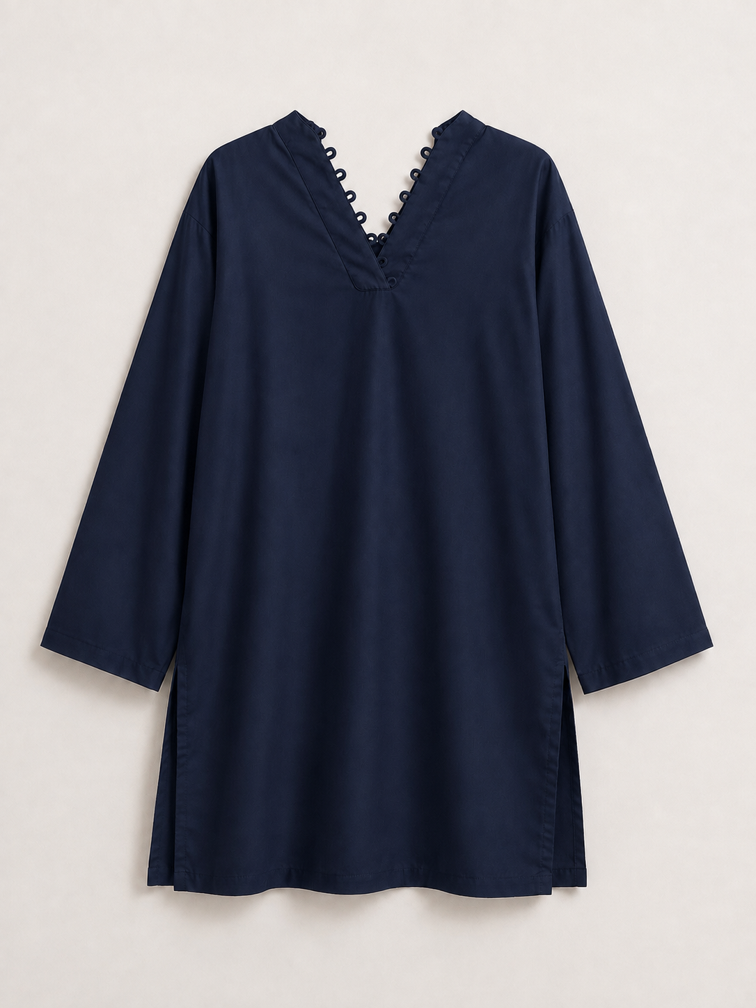 Navy Blue Kurti