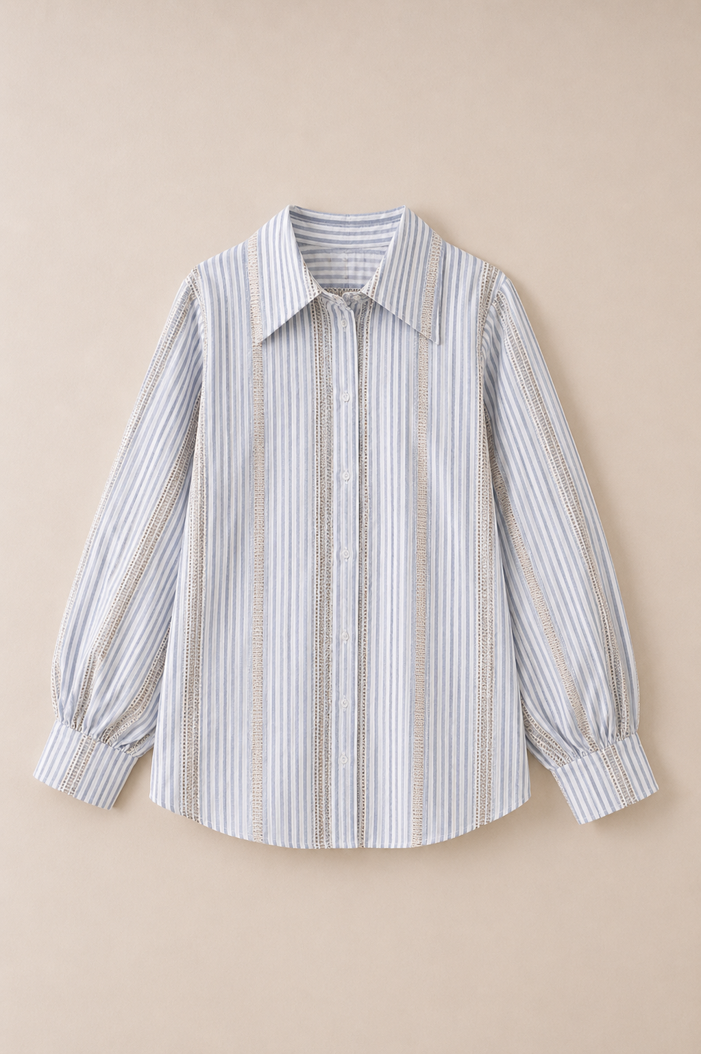 Soft Sky Button Down