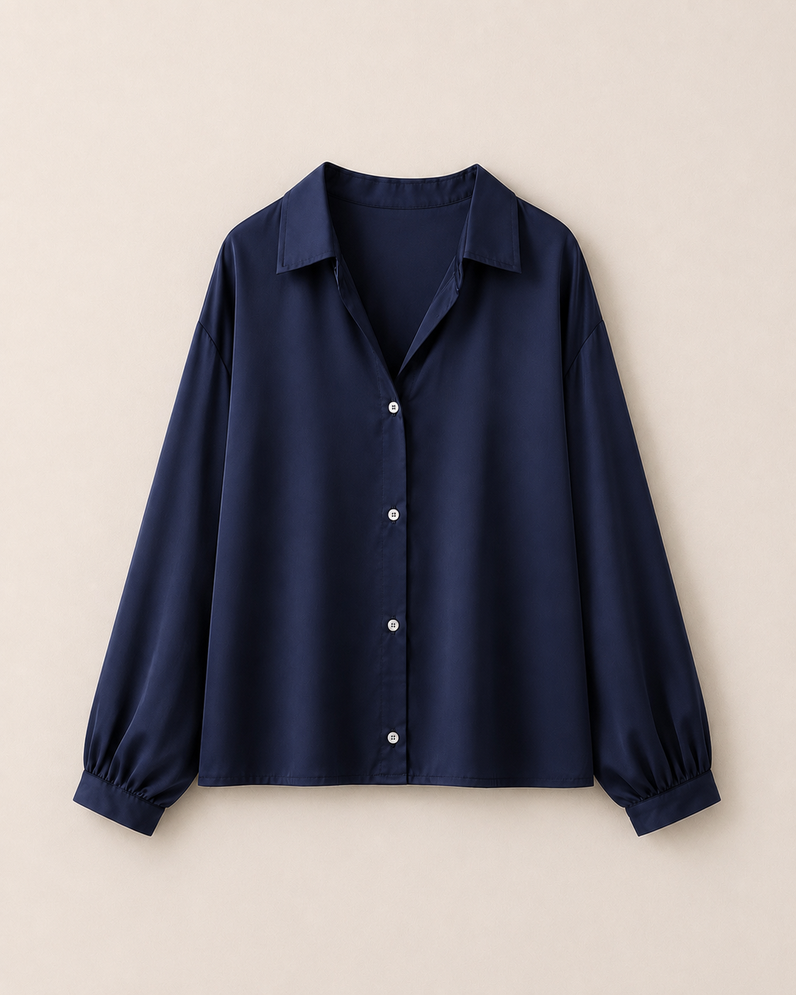 Navy Blue Button Down