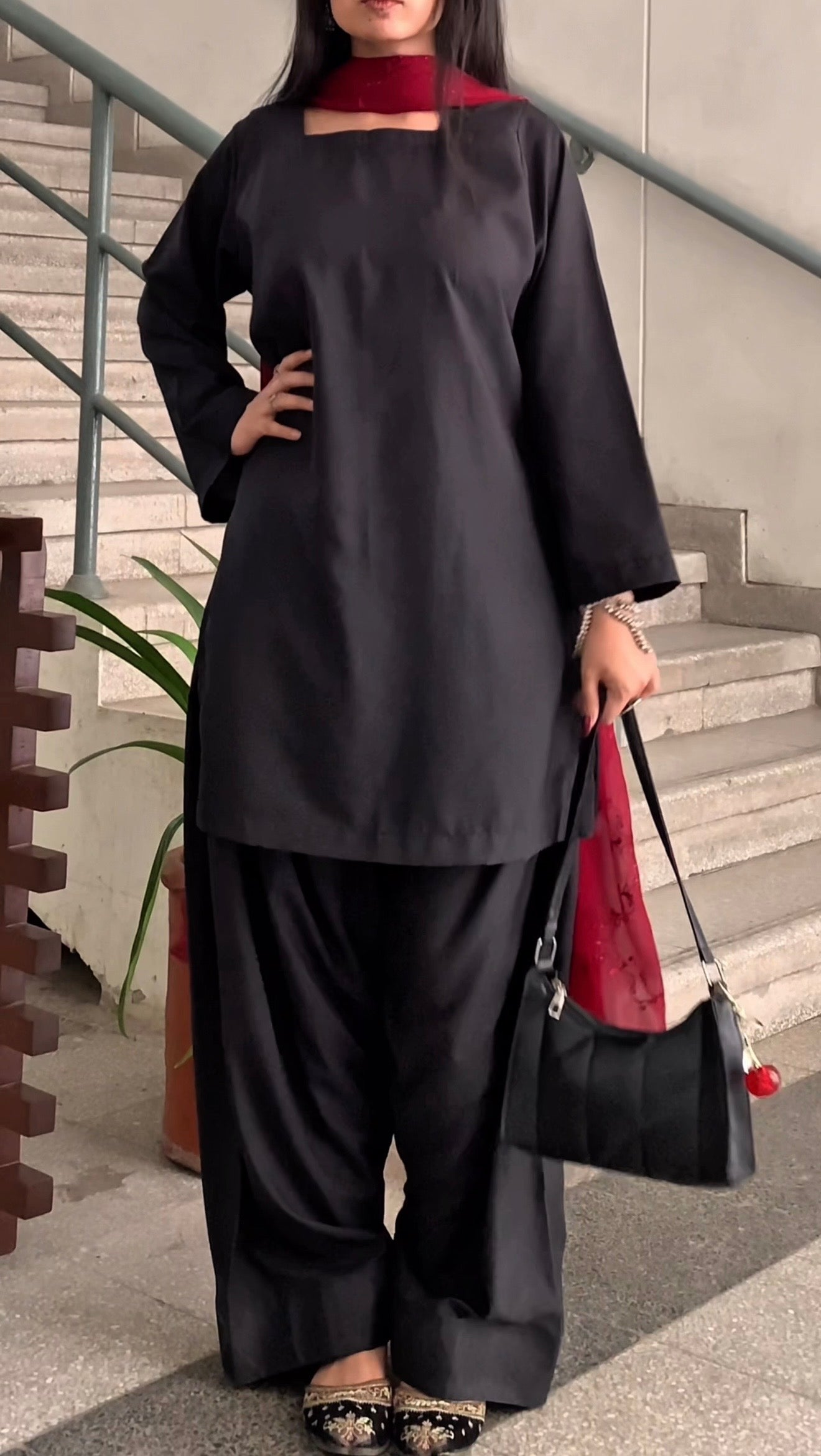 Black Farshi Shalwar
