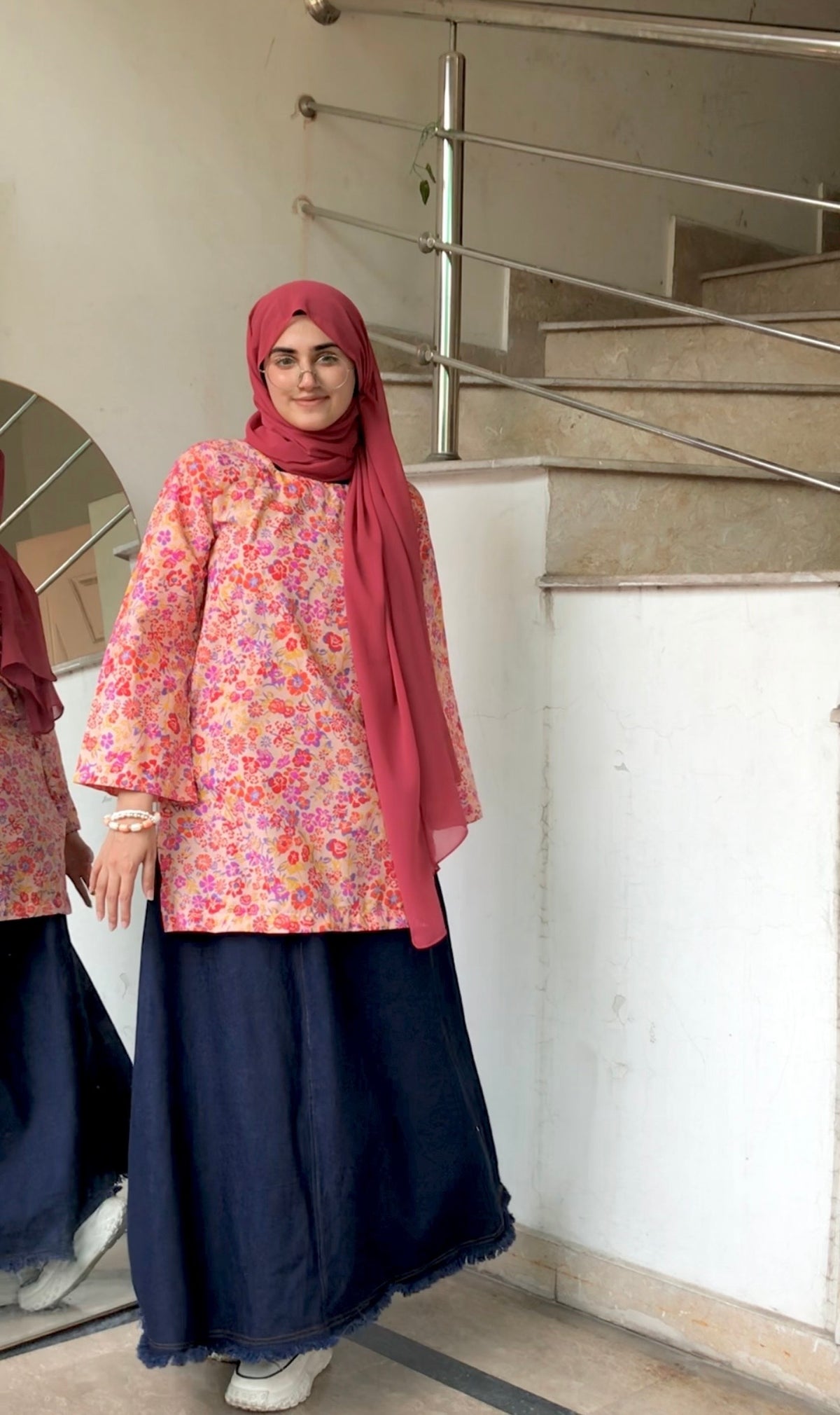 Blossom Candy Kurti