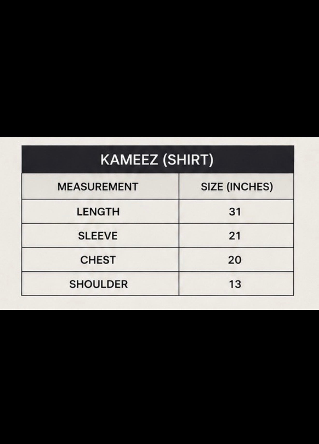 Beige Kurti only
