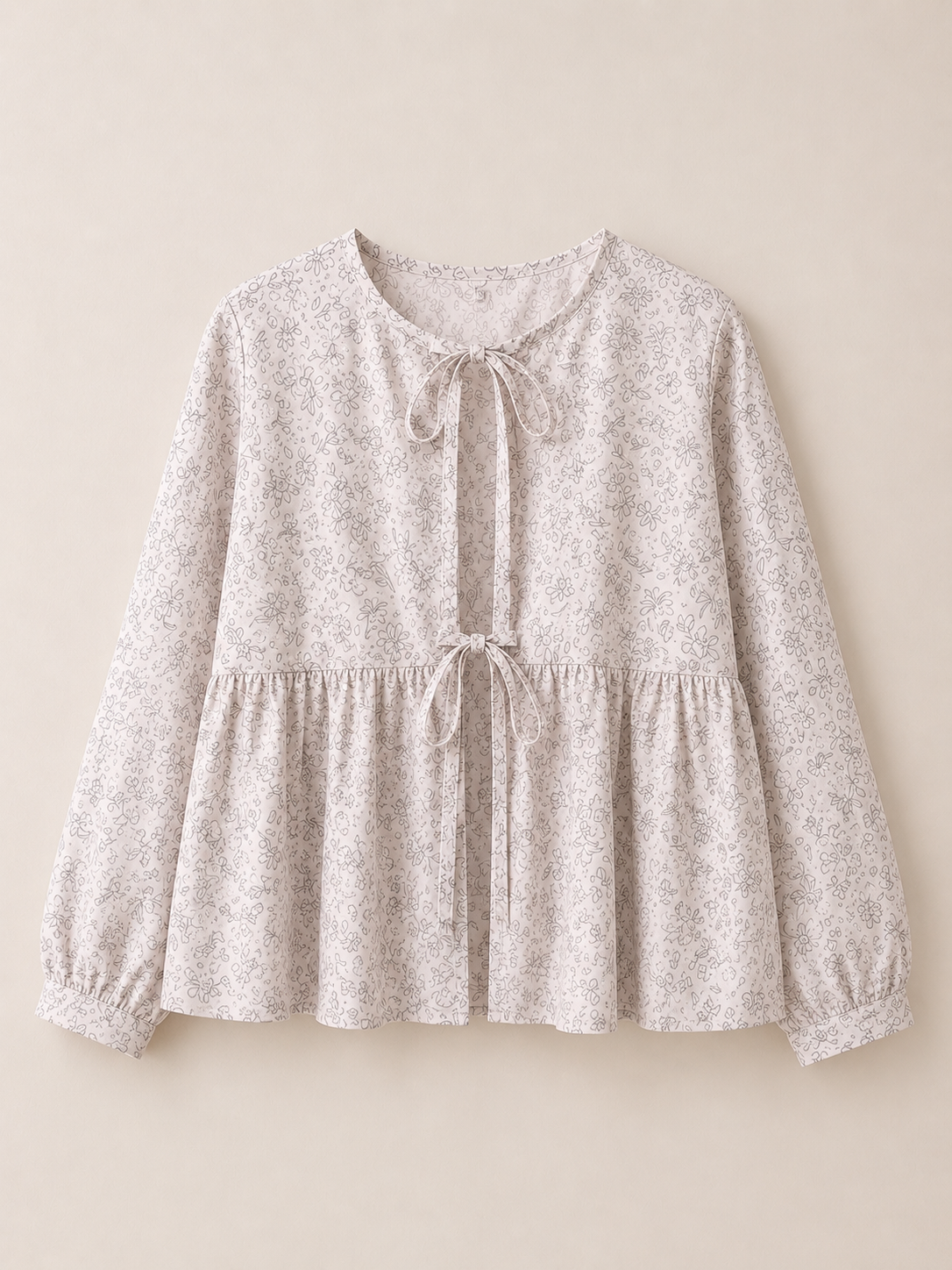 Ivory Bow Top