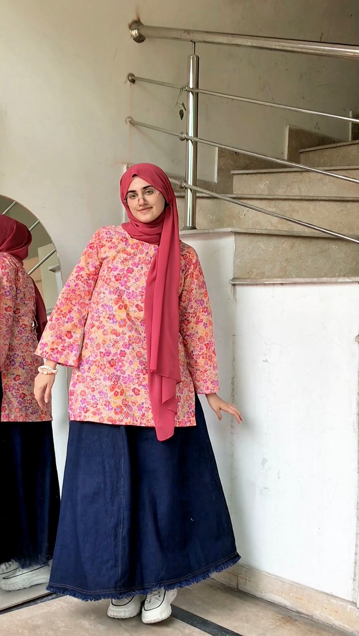 Blossom Candy Kurti