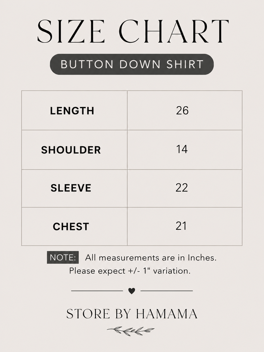 Black Button Down