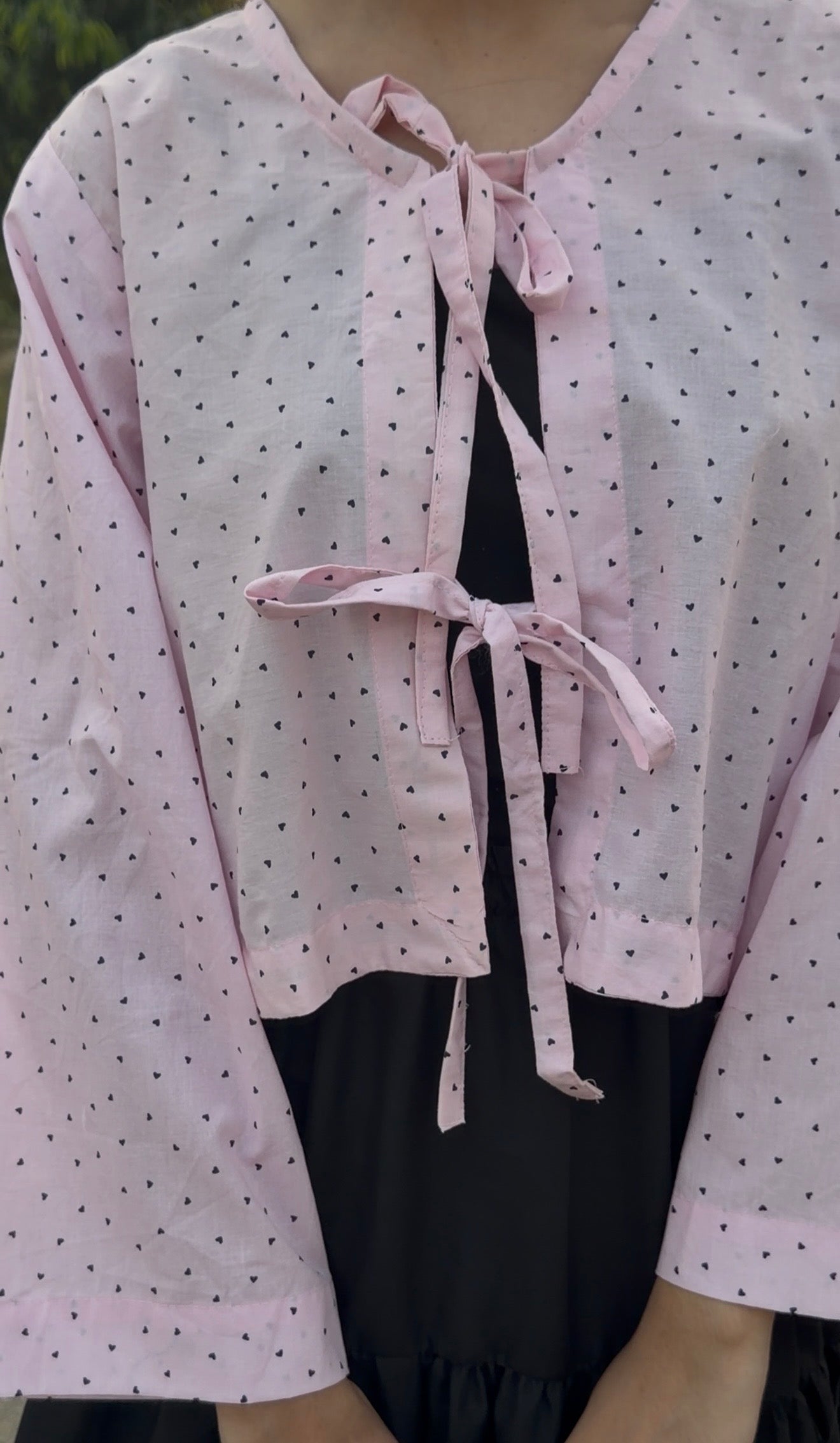 Little Hearts Crop Top