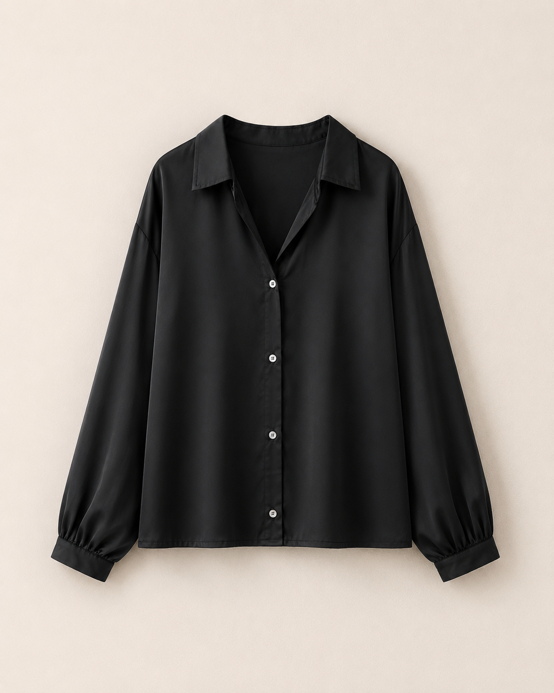Black Button Down