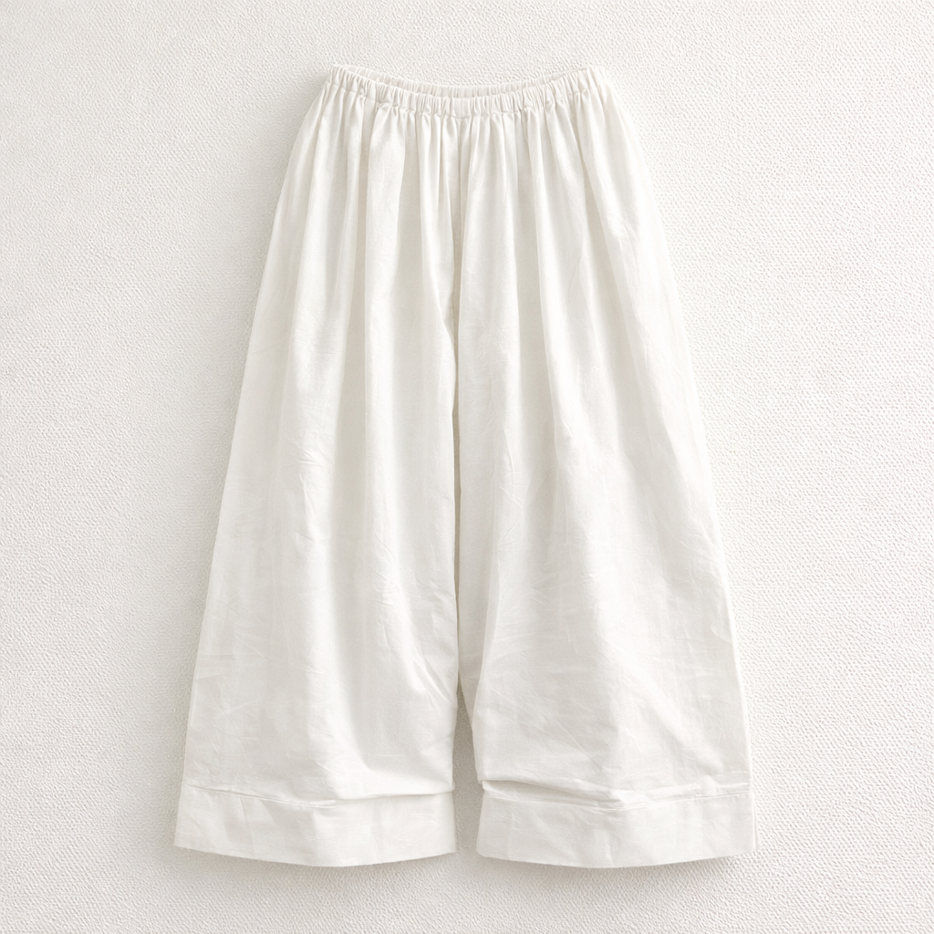 White Farshi Shalwar
