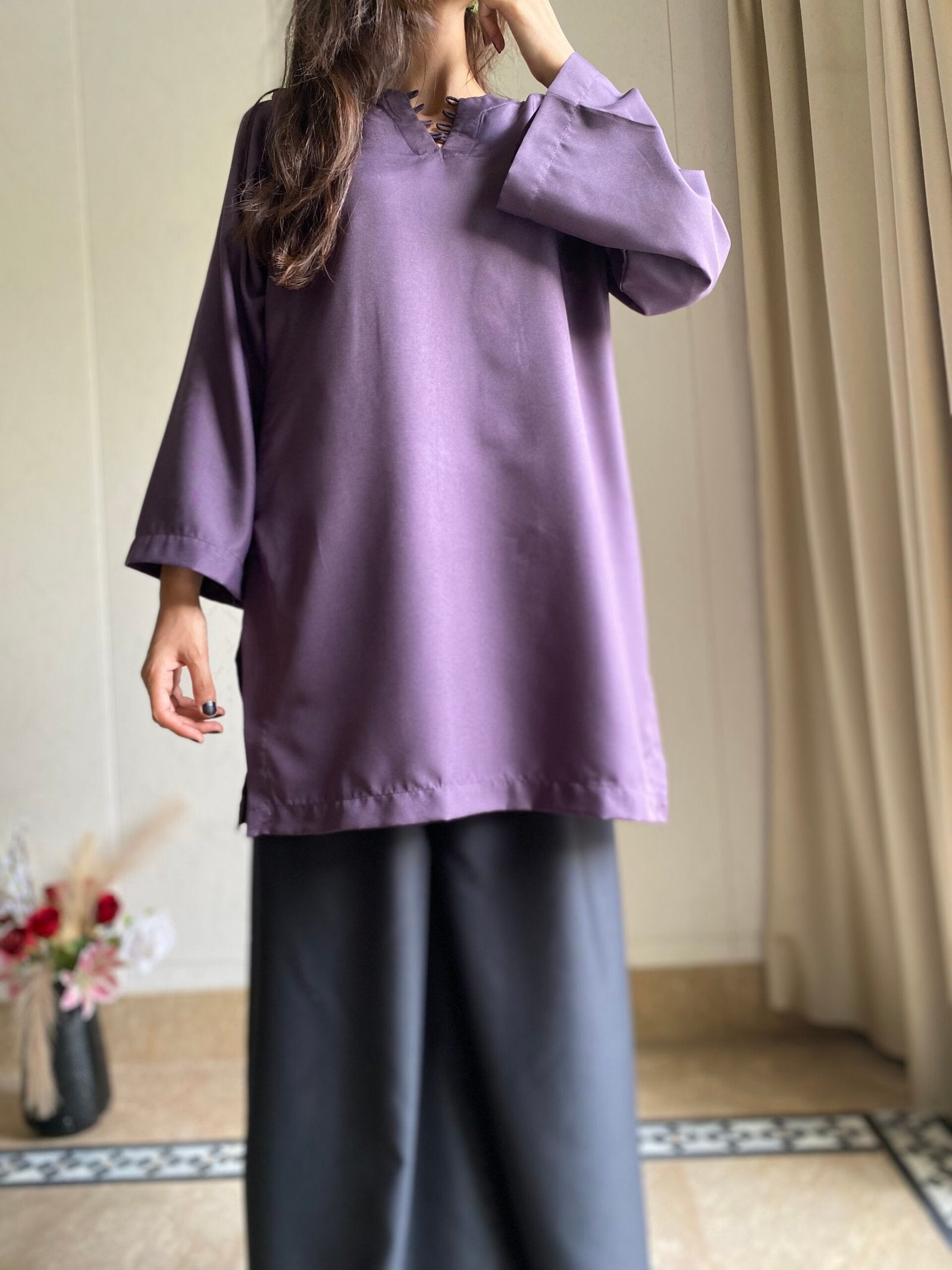 Purple Kurti