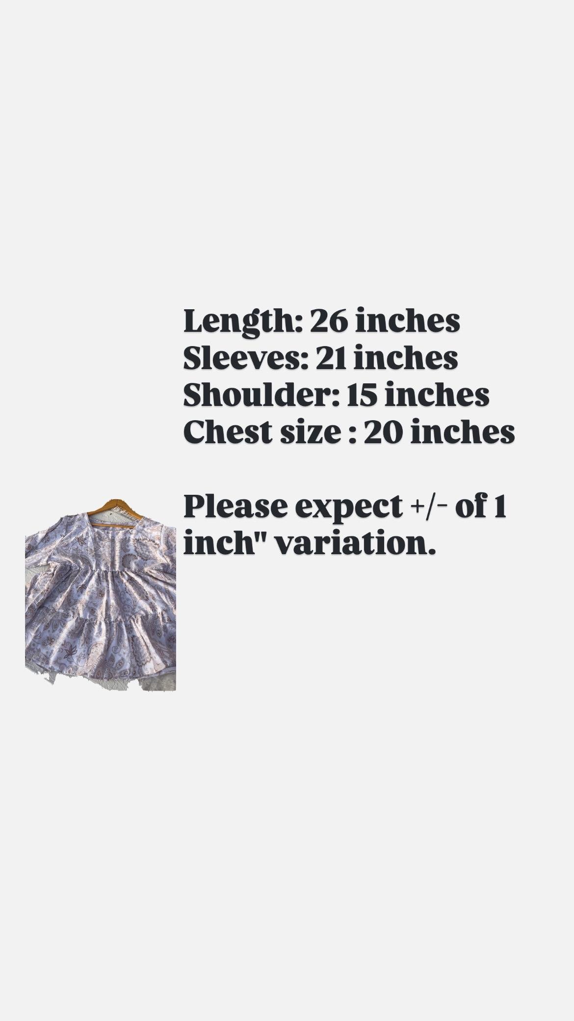 Brown floral Top - Image 5