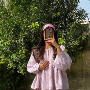 Dusty Lilac Floral Top