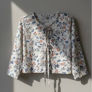 Multi flower Crop Top