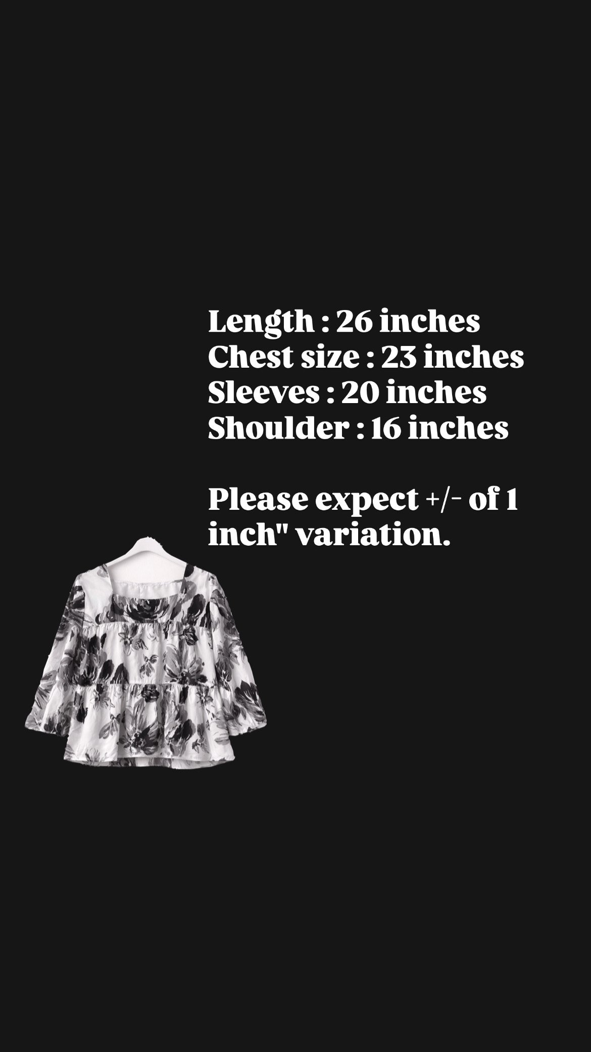 Siyah Phool Top - Image 3