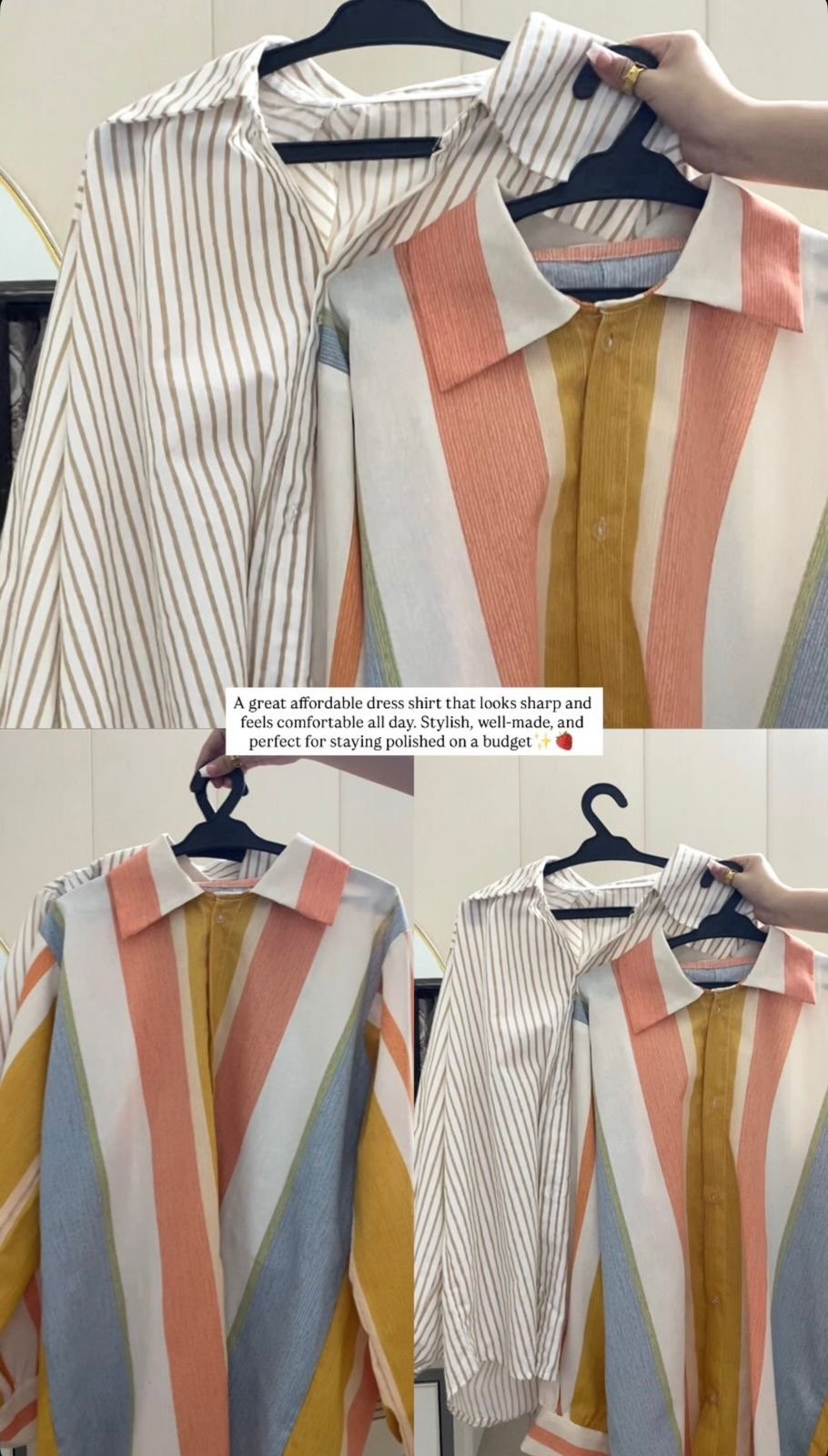 Multi Tone Stripe Shirt - Image 3