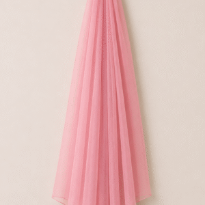 Pink Crinkle Chiffon Dupatta