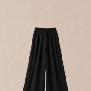 Black Flared Plazo