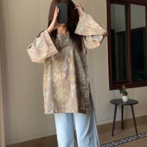 Soft Mocha kurti