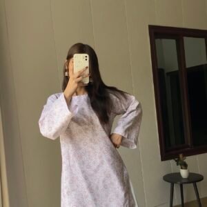 Pinterest Floral Kurti
