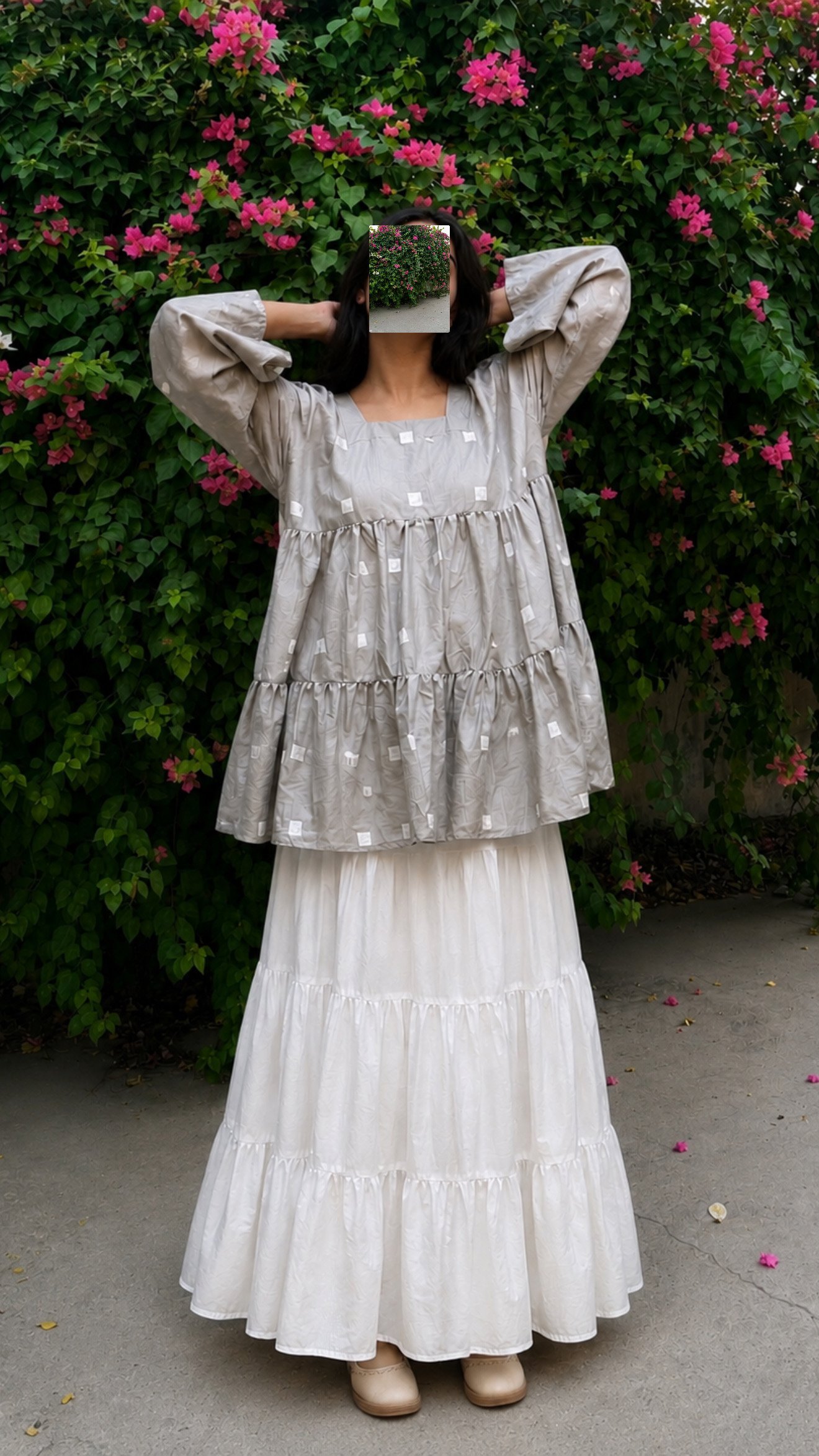 Grey Tiered Top - Image 3