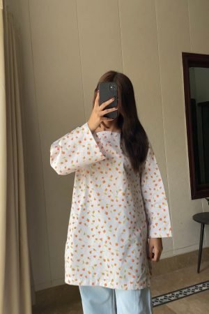 Lavender Garden Kurti