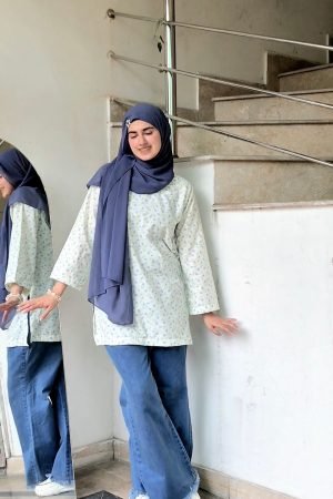 Pastel Bloom Kurti