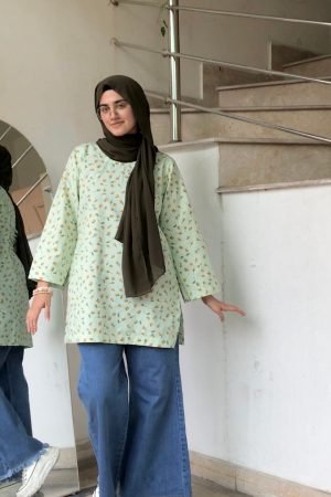 Mint Meadow kurti